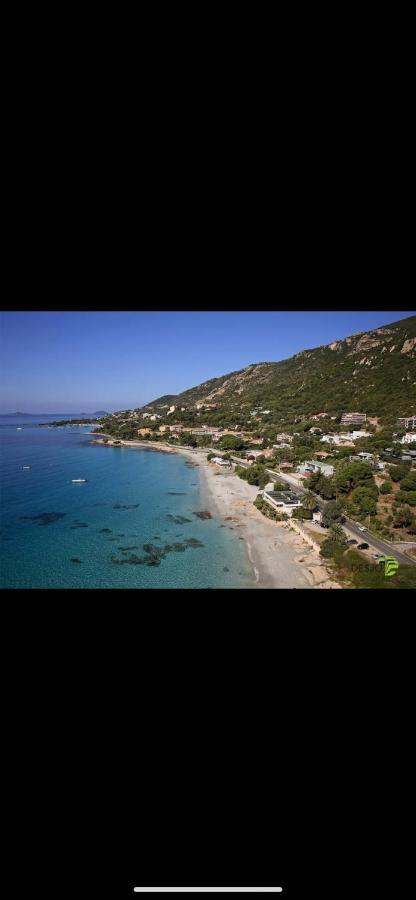 Ajaccio Magnifique T2 37M2 Centre Ville Vue Mer Au Bord De La Plage Neuf 4 Couchages Balcon Parking Prive Ferme Clim Wifi Luaran gambar